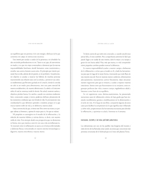 Libro Vivir sin inflamación de Cristina Capella Llacer