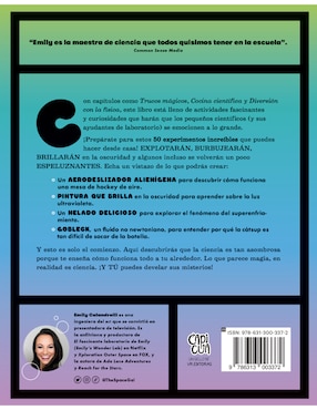 Libro Fábrica de Experimentos increíbles de Emily Calandrelli
