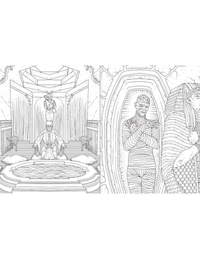 Libro Universal Monsters. el libro oficial para colorear de Alan Robert