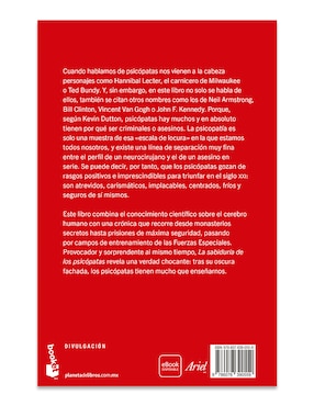Libro La Sabiduría de Los Psicópatas de Kevin Dutton