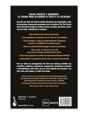 Libro Armas de Titanes de Tim Ferriss
