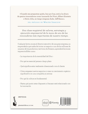 Libro Crea Y Divaga de Jeff Bezos