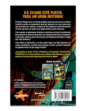 Libro Bob Esponja Misterios 3 Pánico Escénico
de David Lewman