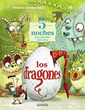 Imagen de producto Libro 5 Noches Para Aprender Todo Sobre Los Dragones de Francis Desharnais
