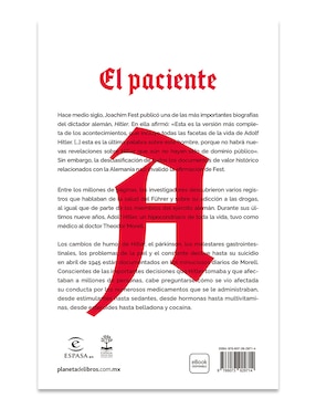 Libro El Paciente A de Eric Frattini