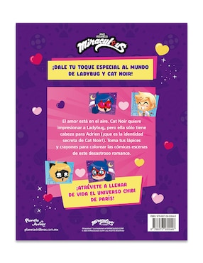 Libro Ladybug Chibi Color de Miraculous