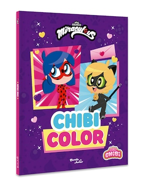 Libro Ladybug Chibi Color de Miraculous
