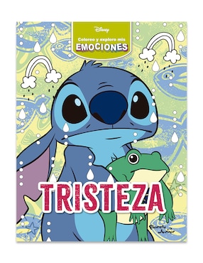 Libro Coloreo y exploro mis emociones Tristeza de Disney