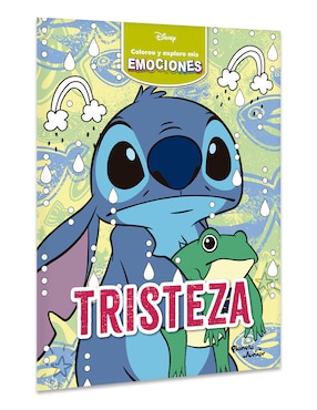 Libro Coloreo y exploro mis emociones Tristeza de Disney