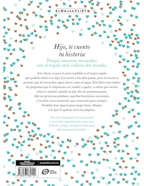 Libro Hijo, Te Cuento Tu Historia de Elma Van Vliet