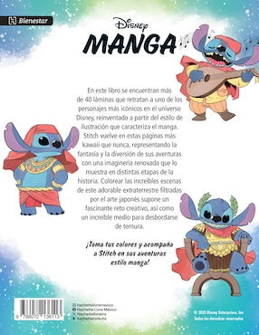 Libro Disney Manga 100% Stitch de Iniestra Ramírez/Graciela