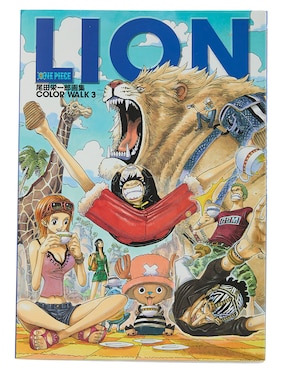 Manga One Piece Color Walk 3 Lion