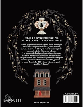 Libro Cuentos Clásicos de Horror Larousse