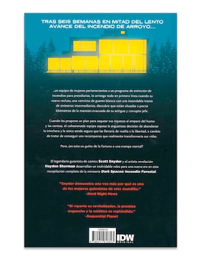 Cómic Dark Spaces: Incendio Forestal
