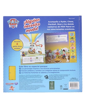 Libro Paw Patrol ¡Alguien necesita ayuda! de Pi Kids