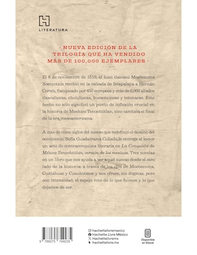 Libro La Conquista De México Tenochtitlan de Sofía Guadarrama Collado