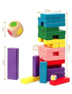 Jenga gigante de madera Generica