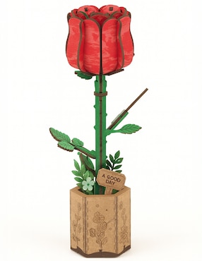 Rompecabeza 3D floral Novelmex 100 piezas