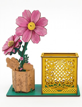 Rompecabezas 3D Galsang Flower Novelmex 85 piezas