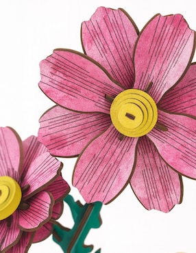 Rompecabezas 3D Galsang Flower Novelmex 85 piezas