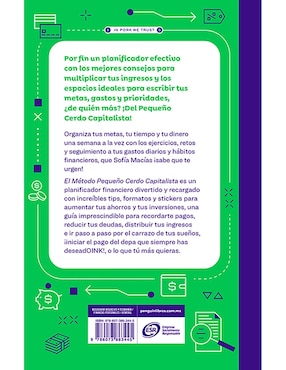 Libro El Método Pequeño Cerdo Capitalista de Sofia Macias