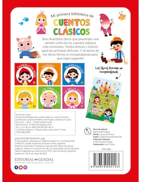 Libro Mi Primera Biblioteca de: Cuentos Clásicos editorial Guadal
