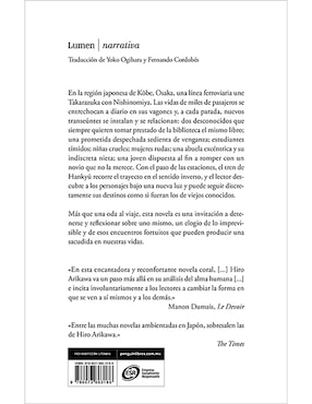 Libro Los Pasajeros Del Tren De Hankyu de Hiro Arikawa