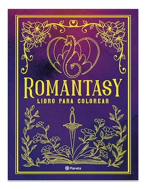 Libro Romantasy Libro para Colorear de Ana Bidault