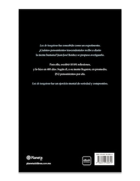 Libro Luz de Tungsteno de J J Benitez