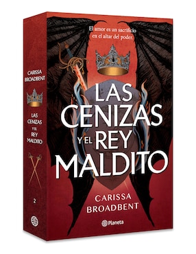 Libro Las Cenizas Y El Rey Maldito de Carissa Broadbent