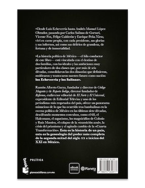 Libro Dinastias Dos Familias Una Nación de Ramon Alberto Garza