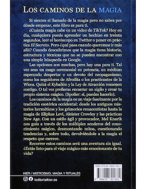 Libro Los Caminos de La Magia Un Mapa Esotérico para Explorar, Comprender Y Despertar Tu Poder de Mel Knarik
