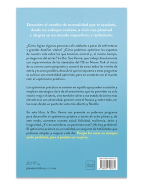Libro Optimismo Práctico de Dra. Sue Varma