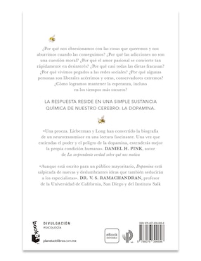 Libro Dopamina de Daniel Z. Lieberman