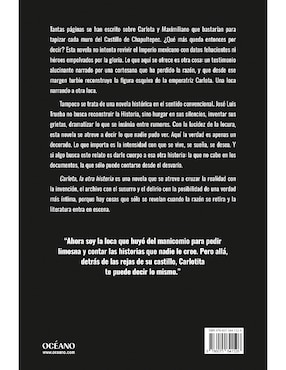 Libro Carlota. La Otra Historia de José Luis Trueba Lara