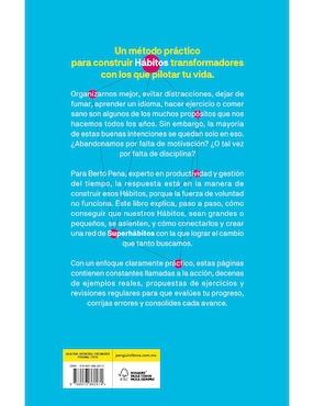 Libro Superhabitos de Berto Pena