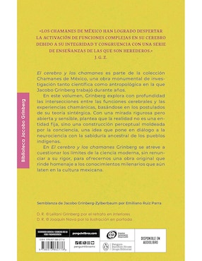 Libro El Cerebro Y Los Chamanes de Jacobo Grinberg-Zylberbaum