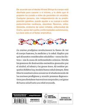 Libro La Enzima Prodigiosa de Dr. Hiromi Shinya