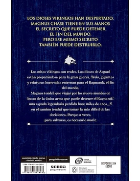 Libro La Espada Del Tiempo de Rick Riordan