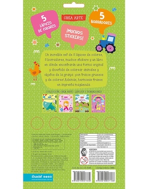 Libro Crea Arte: En La Granja de Varios Autores