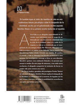Libro Cierto Hombre de Hirano, Keiichiro