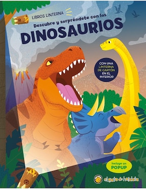 Libros Dinosaurios libros linterna de Editorial Guadal