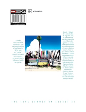 Manga The Long Summer on August 31 N.5