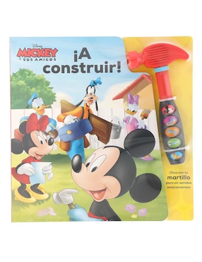 Imagen de producto Libro Mickey y sus Amigos ¡A Construir! de Pi Kids