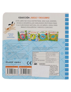 Libro Mascotas libro con rompecabezas de Editorial Guadal