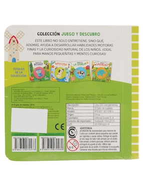 Libro Animales de la granja libro con rompecabezas de Editorial Guadal