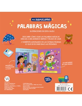 Libro Mis Animágenes Palabras Mágicas de Edita Hajdu
