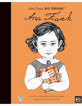 Libro Little People, Big Dreams Ana Frank de capicua