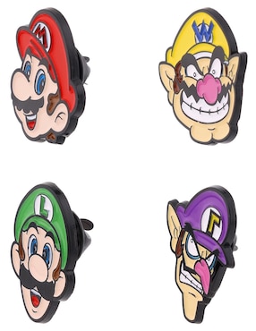 Set pin Nintendo de metal Super Mario