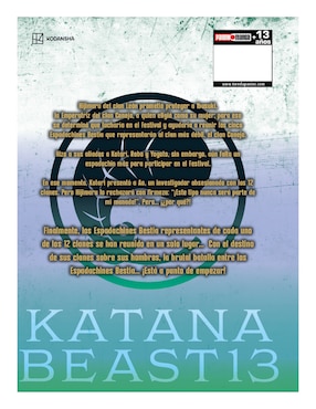 Manga Katana Beast N.4